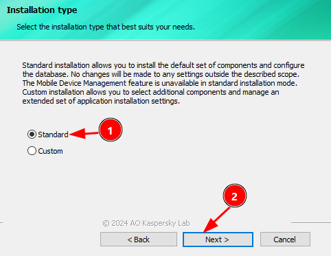 Installation Type